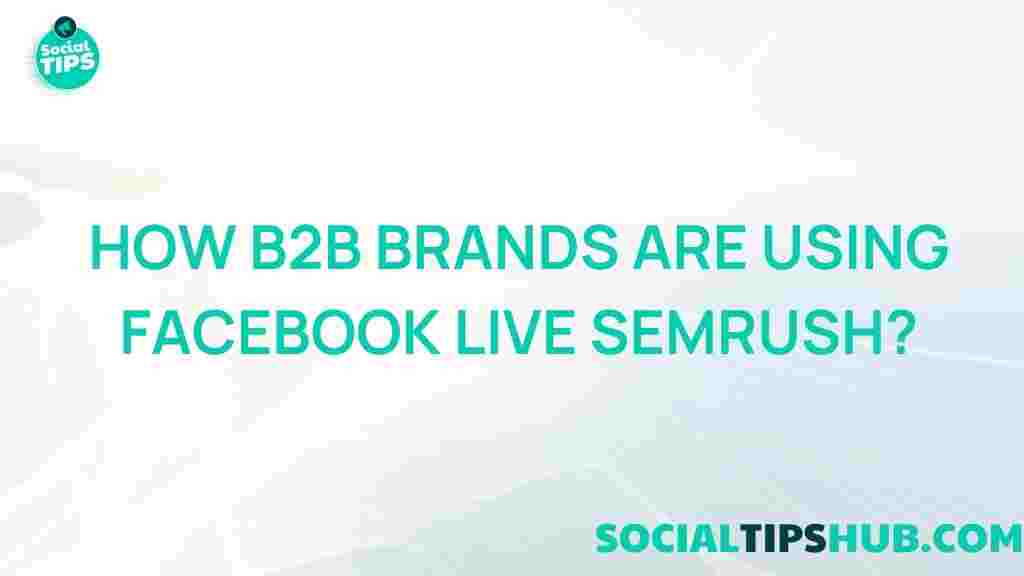 b2b-brands-facebook-live-strategies