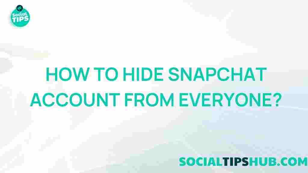 conceal-snapchat-account