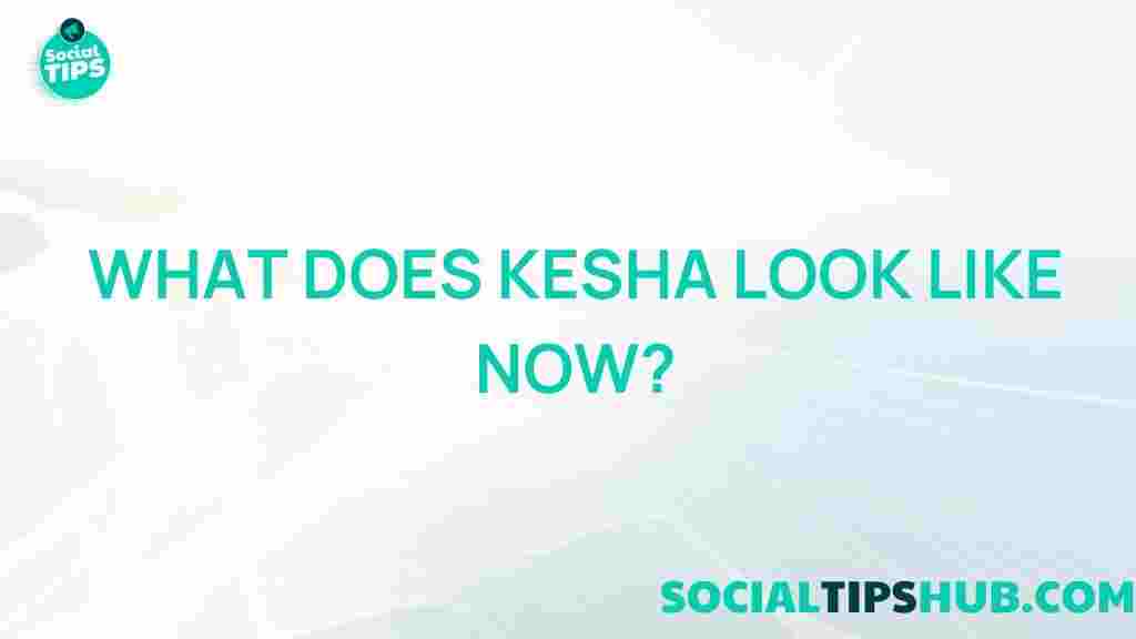 kesha-transformation