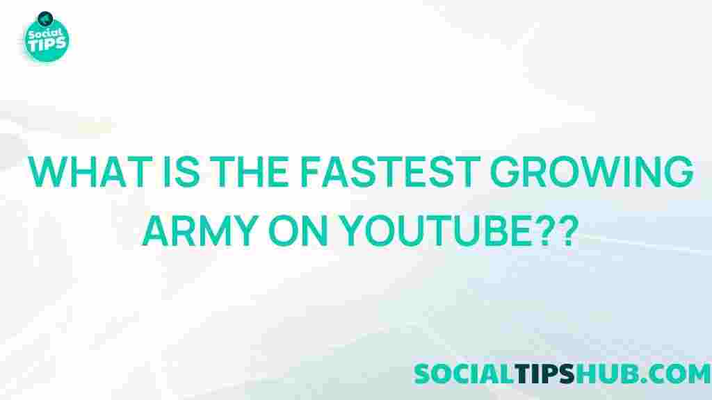 youtube-fastest-growing-army